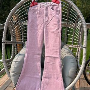 Forever 21 Pink Boot Cut Corduroy Pants